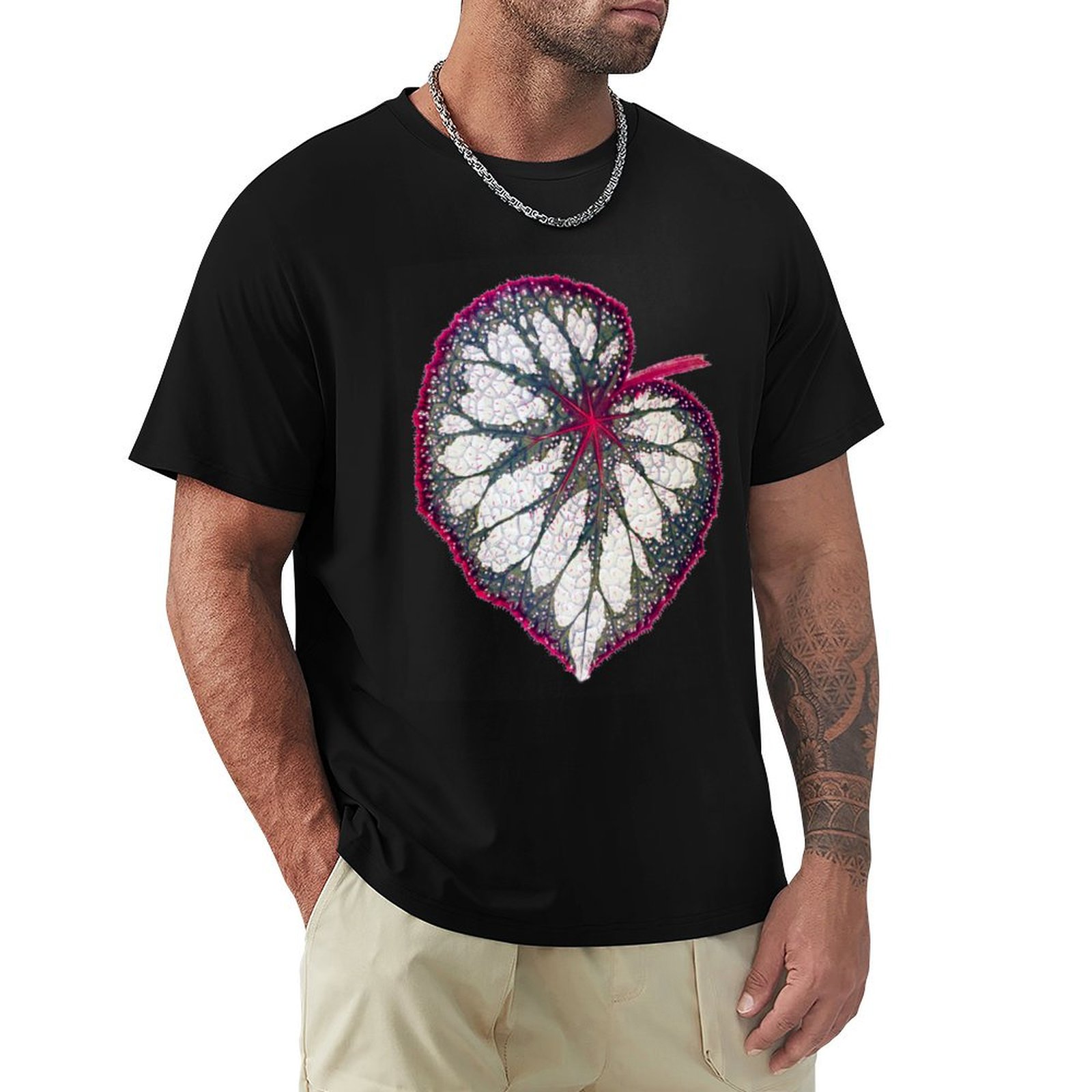 เสื้อยืดเบโกเนียเร็กซ์ ผ้าสเตร - Begonia Rex บทวิจารณ์และราคา